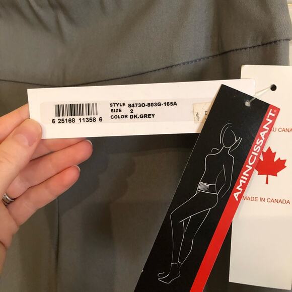 NWT Tribal Grey Capri Pants - Picture 4 of 7